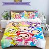 3pcs DoReMi1 Design Cover Set - HD Printed Bedding with 1 Cover and 2 Pillowcases - Perfect for Home and Dorm Decor