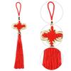 2pcs Chinese Knot Festive Fortune Silk Tassel Fringe Pendant For Spring Festival Home Decoration New Year's Gifts Accessories