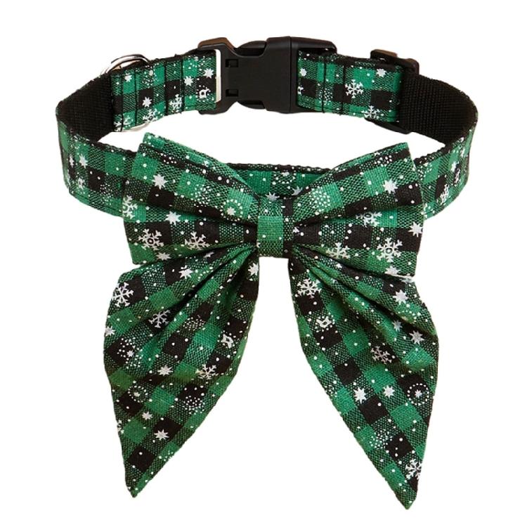 Breakaway Cat Collar Christmas Dog Dress Up Tie Festive Pet Decorative Collar