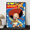 Disney 5D DIY Diamond Painting Toy Story Jessie Illustration Cartoon Full Diamond Mosaic Diamond Painting Art Wall Decoration Craft Set