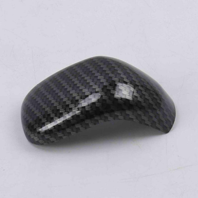 

Carbon Fiber Gear Knob Cover for Nissan 19-21 Qashqai/Kicks Shift Head Interior Decoration.