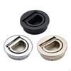 Pull Handle Concealed Door Round Flush Latch Recessed Zinc Alloy