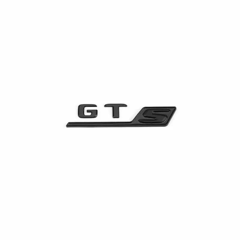 3D ABS GTR GTS GTC Logo Letter Rear Trunk Decal Emblem Badge Sticker For GT R S C GT43 GT63 C190  Car Accessories