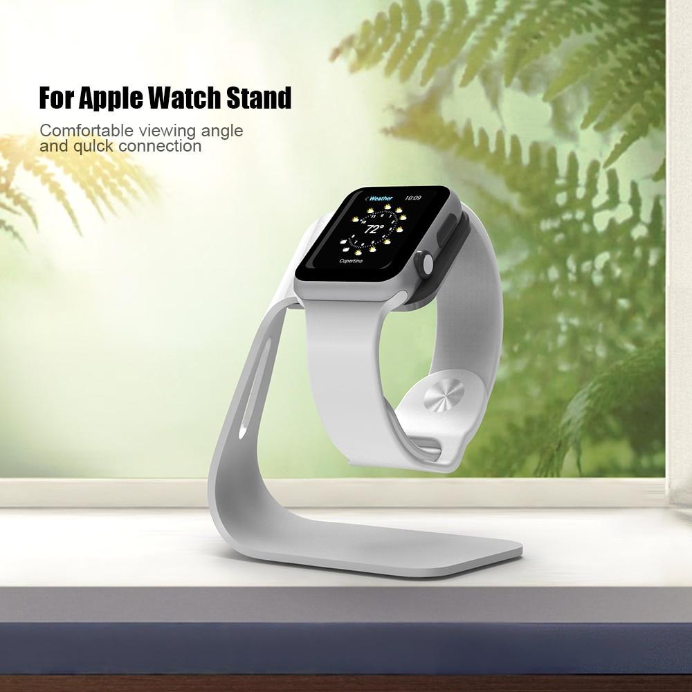Metal Aluminum Charger Stand Holder for Watch Bracket Charging Cradle Stand for  I Watch Smart Watch Charger Dock Station