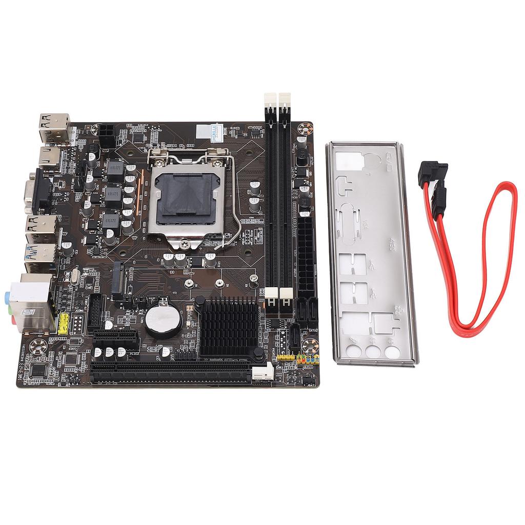 H61 DDR3 Mainboard for LGA 1155pin Dual Channel Support 16GB Memory M ATX Motherboard for Desktop PC