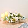 Clear Acrylic Rectangular Flower Vase For Wedding Table Centerpiece Home Decor Rose Gift Box Floral Arrangement Modern Decor