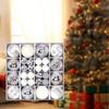 44 Count Christmas Ball Ornaments Set for Tree Decoration