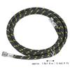 2pcs 1/8 Inch Fitting Braided Airbrush Hose Airbrush Compressor Hose  For Airbrush Painting