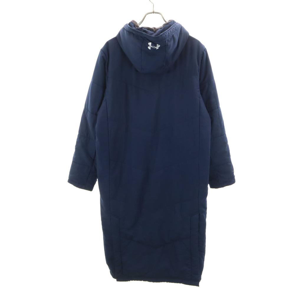 Under Armour Bench Coat SM Navy Cotton Filling Men's Used