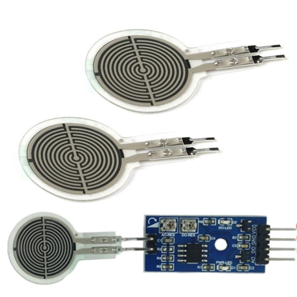 2 Stück RP-C Drucksensor Ultradünne Hochempfindliche Resistive Drucksensoren 20g-6Kg Für Industrielles DIY