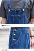Kayiyasu Plus Size Denim Casual Loose Sizes Workwear for and Winter Blue Men's Overalls, 40-100kg Capacity, Overalls, Pants, Fit, Workwear, Long,