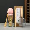 5pcs New Ceramic Matcha Whisk Set Bamboo Reusable Matcha Green Tea Powder Whisk Japanese Tea Set Kitchen Accessories