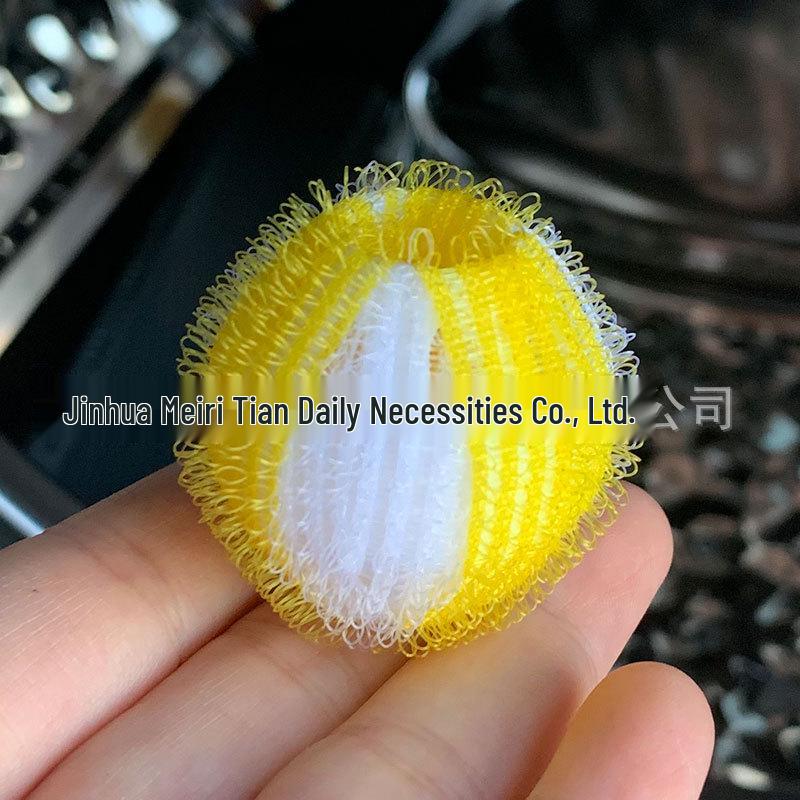 Nylon Anti-Tangle Laundry Ball: Hair and Lint Remover for Drum Washing Machines