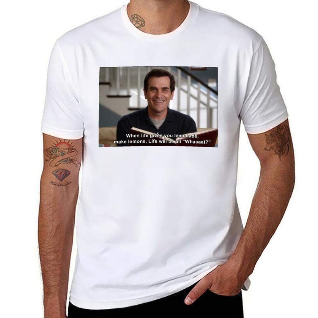 Phil Dunphy Modern Family Funny Quote Tshirt Retro Style Print Casual Top Tshirt