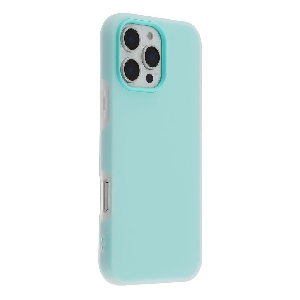 For iPhone 16 Pro Max Case 2 in 1 PC+TPU Frosted Phone Case Large Camera Cutout