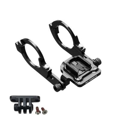 CatEye Dedicated Computer Narrow Type with Lower Adapter For Handlebars with a Clamp Diameter of [REC-MOUNDS] Mount, Double-Handed [CAT-Narrow+GP]