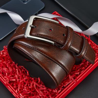 Belt Men'S Leather Casual Pin Buckle Cowhide Belt Men'S Middle-Aged And Young Business Men'S Belt