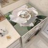 Cross-Border Floral Diatom Mud Cushion: Automatic Drum Washer Dust Cover & Absorbent Table Pad