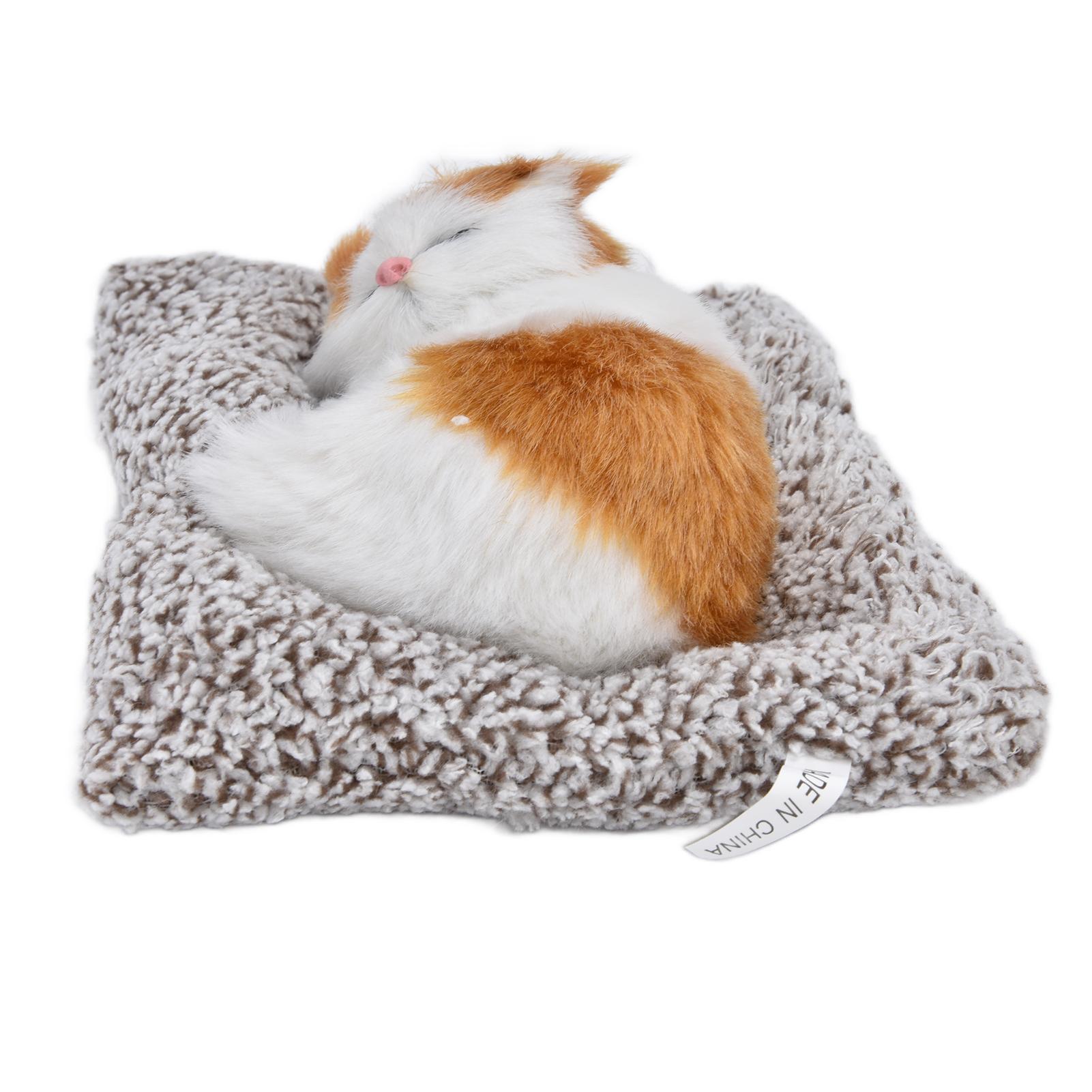 

Мягкий плюшевый котенок с имитацией кота, детский подарок, украшение из активированного угля для автомобиля, украшение для стола