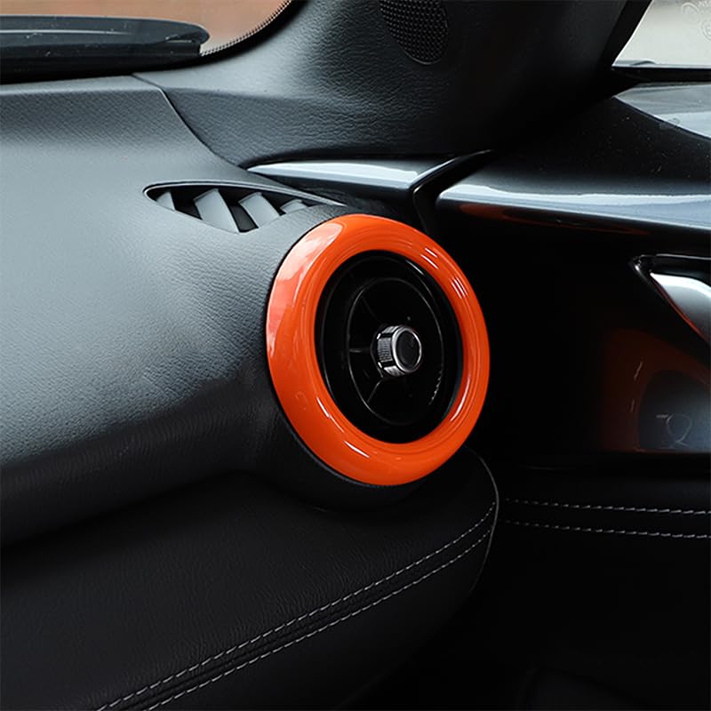 Hcilloend Applicable to new Mazda Roadster RFND series 2016-2024 Air conditioner ring outlet cover Air outlet ring Air conditioner outlet cover M