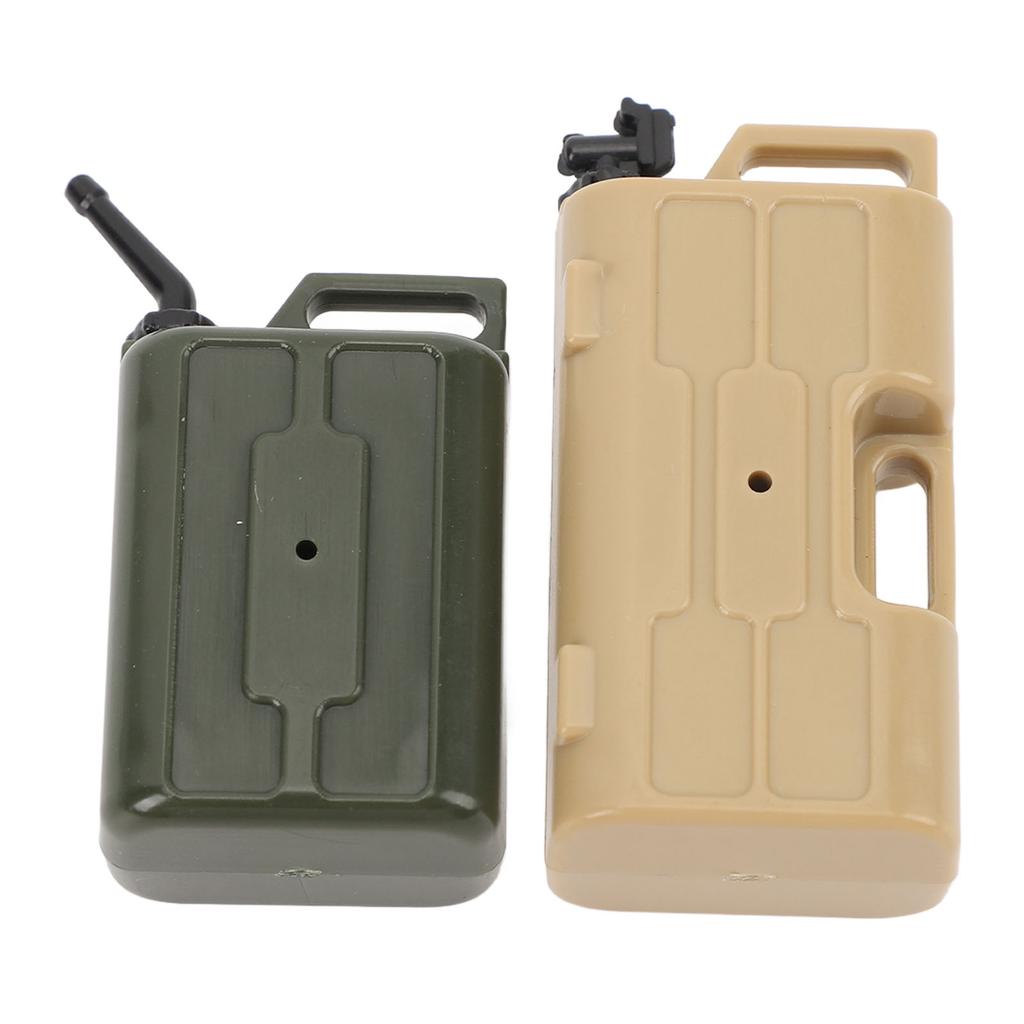 1Celsius10 Scale Simulation Gas Fuel   Can Set Plastic   Fuel   and   Gas Can for SCX10 1Celsius10 RC Crawlers