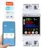 Tuya WiFi Automatic Reclosuring Protector Intelligent Circuit Breaker Single Phase Digital Display Reclosing Switch Adjustable