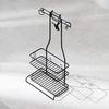 Pearl Metal Shower Rack, 2-Tier, Bath Storage, Limited Edition, Black, BLKP, AZ-5078, Product Dimensions: Approx. 27.5cm W x 14.5cm D x 50cm H