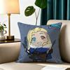 cartoon V-Valorant  Pillow Case Square Double-Sided Sofa Cushion Cover Bedroom Bedside Pillow