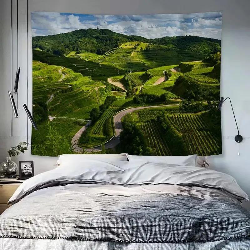 Bedroom Living Room Tapestry Prairie Landscape Pattern Fashion Home Decoration