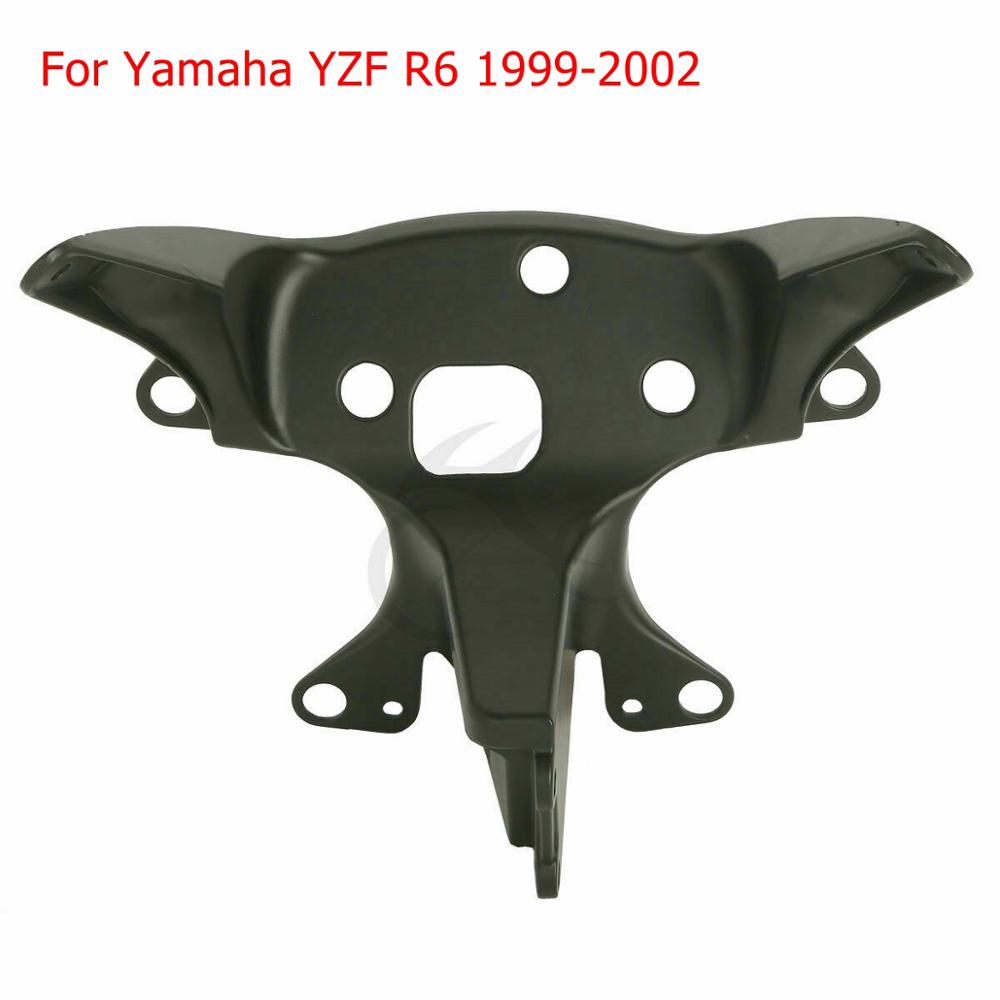 Motorcycle Aluminum Black Front Headlight Fairing Bracket For Yamaha R1 2002-2014 R6 1999-2016 Honda CBR600RR 1000RR 2003-2006