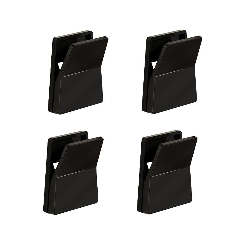 

Hot 4pcs Towel Hooks Extra Sticky Wall Racks Rustproof Hook Holder Mount Punch-free Hanger For Kitchen Bathroom HomeTowel Clip