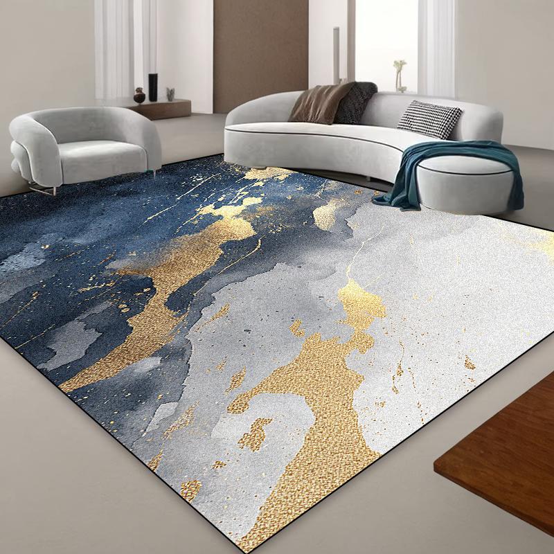 Modern Luxury Carpets for Living Room Large Area Geometric Abstraction Rugs Bedroom Cloakroom Decoration Rugs Coffee Table Mat