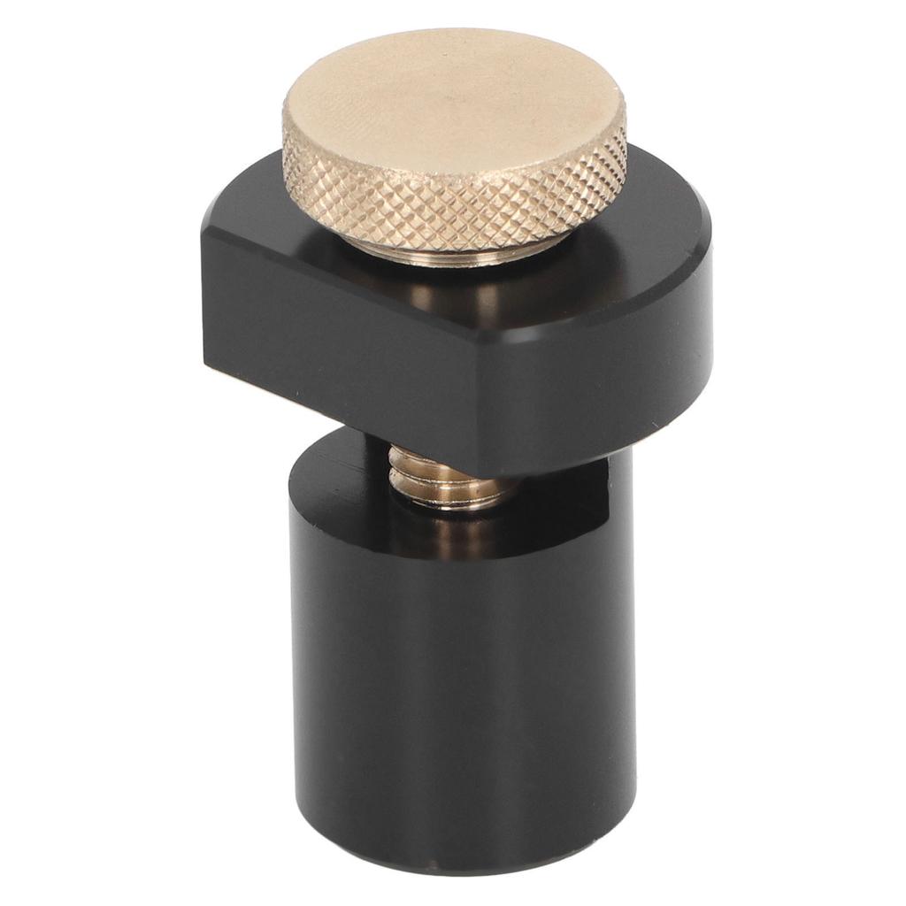 19mm Bankhaken mit Rändelschraube Aluminiumlegierung Holzbearbeitungstischanschlag Rutschfest Werkbank Begrenzend