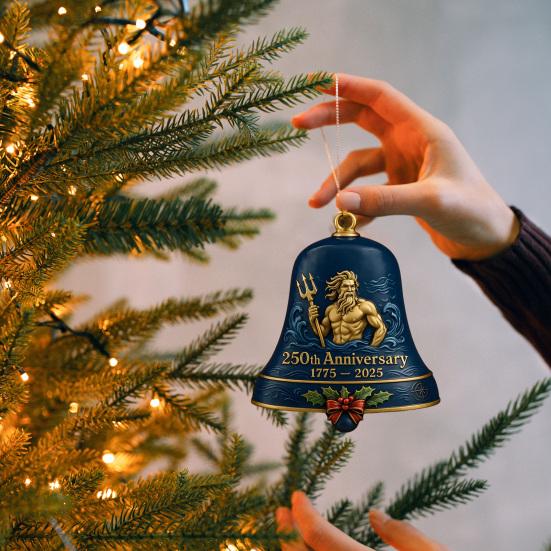 NÁS. Ozdoba Zvonu k 250. výročí Pamětní Zvonek Spojených států Vánoční strom Závěsná ozdoba Vlastenecké dárky pro sběratele