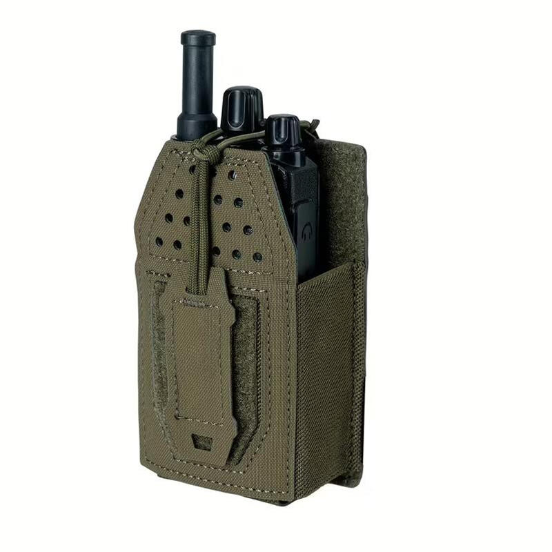 Open-Top Interphone Hanging Bag Walkie-talkie Holder Multi Function Tactical Mini Radio Pouch Holster