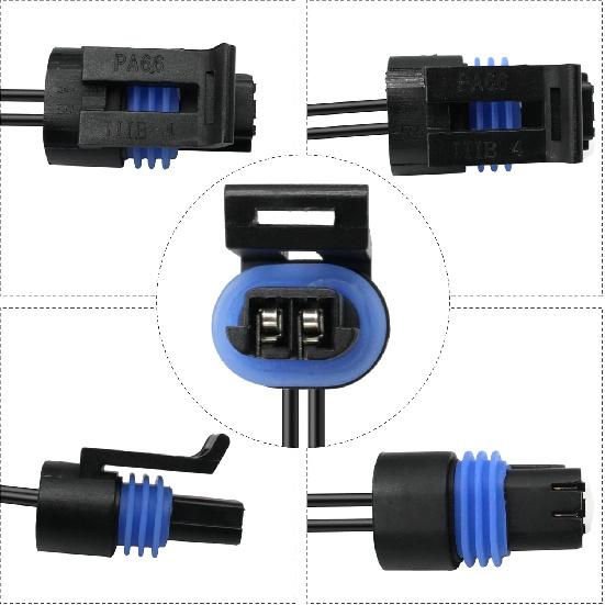 20AWG 12046623 4L80E Input Speed Sensor Connector Pigtail ISS Connector Plug coolant Temperature Sensor Connector Compatible with Chevy Olds Buick