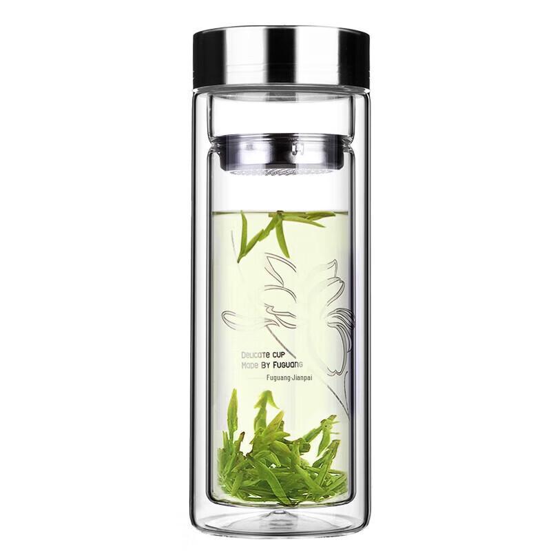 FUGUANG Jianpai 3 Double-Layer Glass Water Bottle