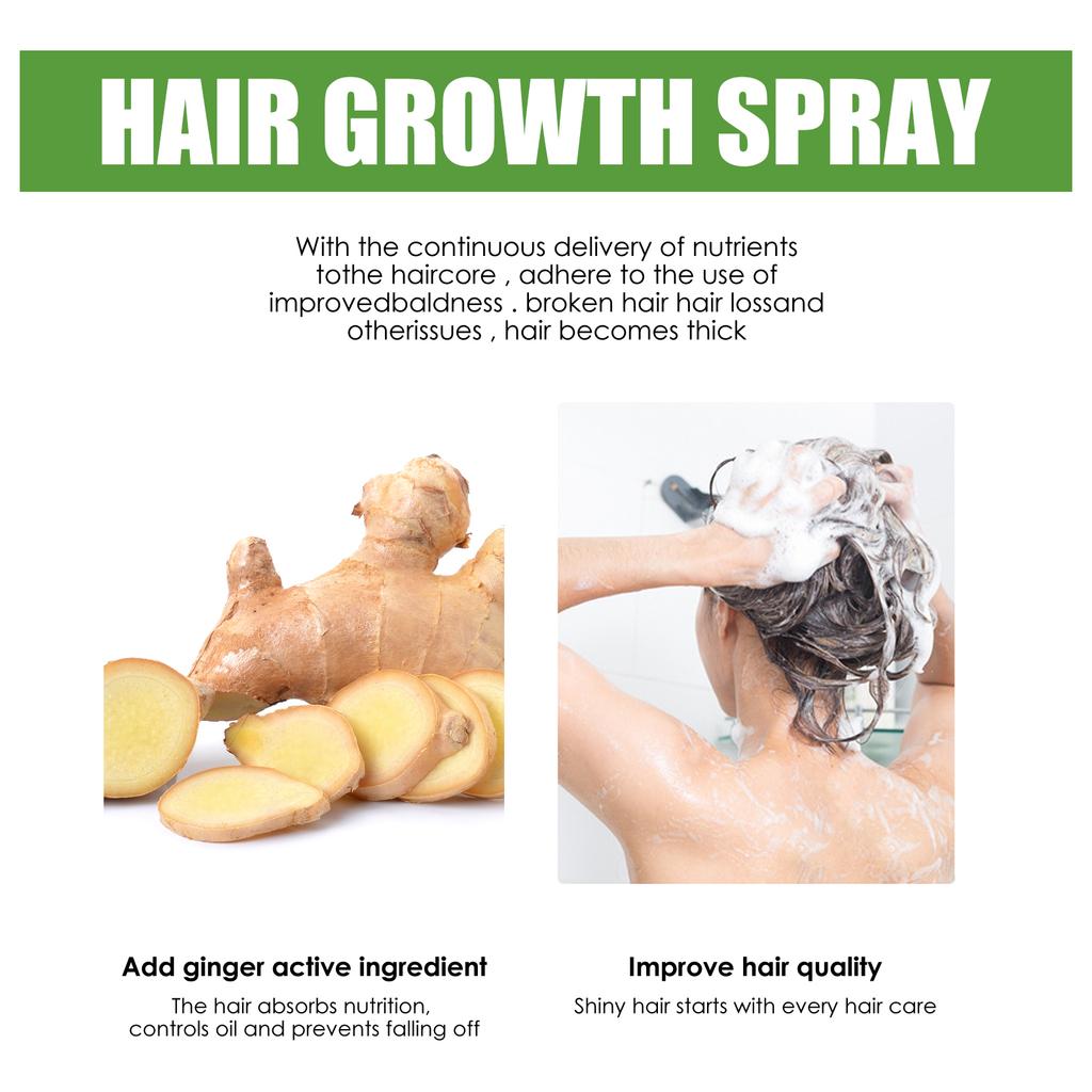 Schnelles Haarwachstum Serum Spray Gegen Haarausfall Vorbeugung von Kahlheit Kopfhautbehandlung Reparatur der Wurzeln Schönheit Gesundheit Haarpflege Für Männer Frauen