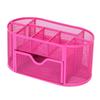 1 Stück Aufbewahrung Multifunktionaler Schreibtischorganizer Netzmetall Stifthalter Schreibwarenbehälter Box Büro S