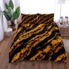 Tiger Pattern Print Duvet Cover Set UK Single Double Queen US Twin Full King Size Among Bed Linen Set
