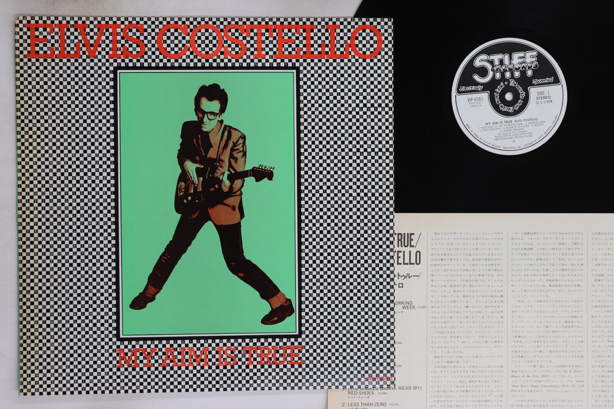 

LP Record ELVIS COSTELLO - My Aim Is True VIP6581 STIFF 1978 Japan Rock Used