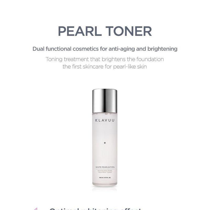KLAVUU - White Pearlsation Revitalizing Pearl Treatment Toner 140ml