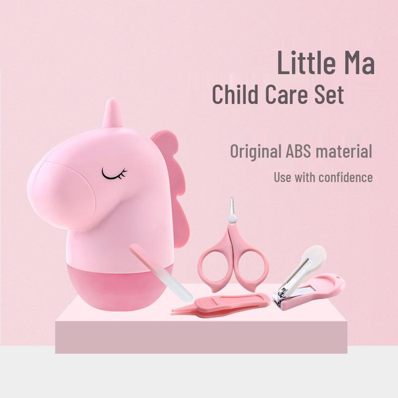 New Baby Nail Care Set: Includes Nail Clippers & Scissors for Infants and Toddlers, Manicure Set for Kids, Maternal and Child Supplies.