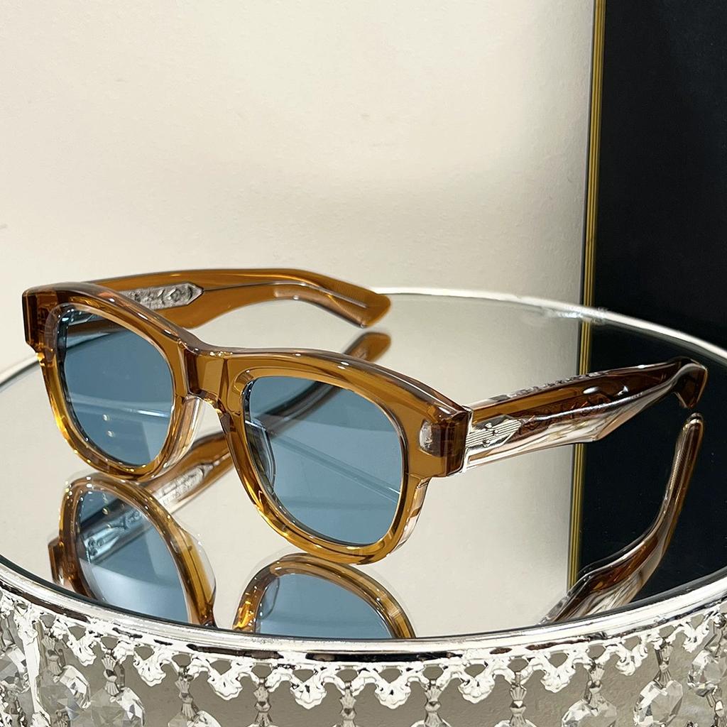 Acetat Sonnenbrille CAAN Herren Damen Ovaler Rahmen Top Qualität Luxus Mode Handgefertigt Japanisch Retro Outdoor Marke Brille UV400