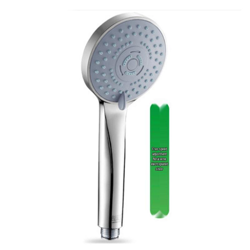 Hans Five-Speed Handheld Shower Head with Booster for Home Bathing
