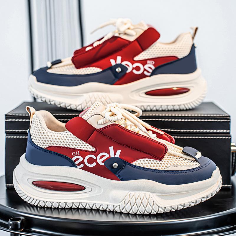 Neue Herren Outdoor Nische neue vielseitige lässige Sport Laufschuhe Student Retro Dad Schuhe