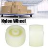 10 Stück 1,5 Zoll Nylonrad Nylon Rundrolle Lenkrolle 40 kg Maximale Last