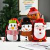 Creative Christmas Gift Bag 2020 Three-Dimensional Doll Candy Tote Bag, Classic Snowman Handmade Bundle Bag
