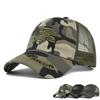 New Camouflage Mesh Baseball Cap For Men Women Breathable Adjustable Cotton Hip Hop Outdoor Casual Sun Protection Hat Snapback