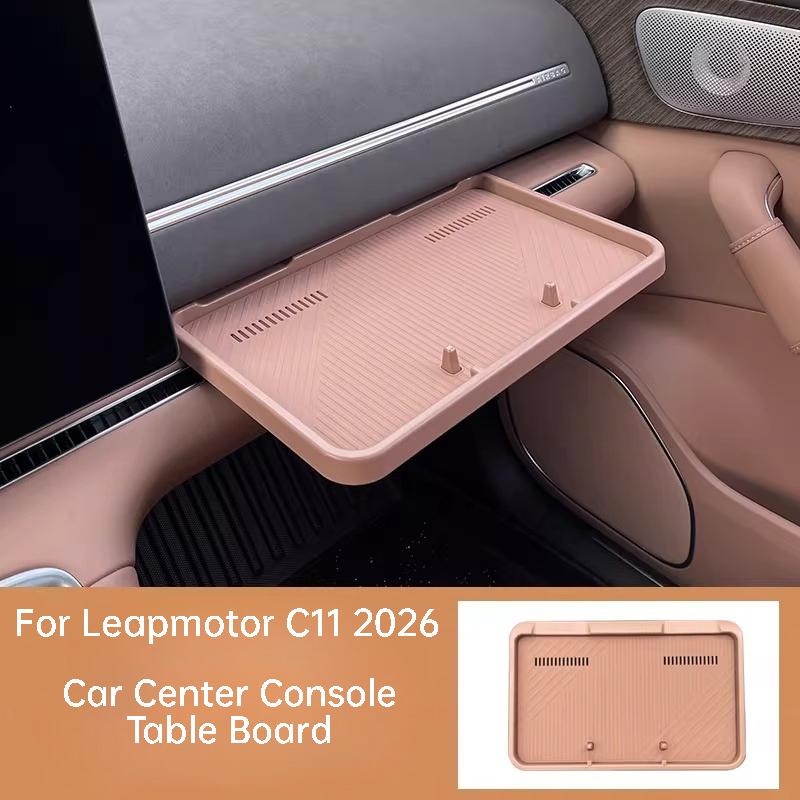 For Leapmotor C10 C16 C11 24-26 Car Center Console Table Board Scratch Resistant Co Pilot Storage Organization Table Accessories